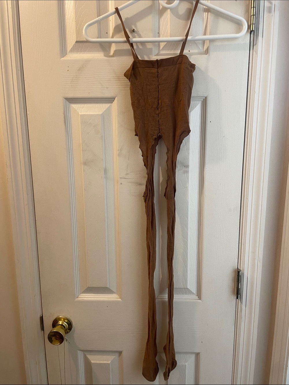 Frederick's of Hollywood Brown bodysuit with Spaghetti Straps